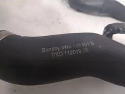 BENTLEY Bentley Continental GT W12 Cooling Pipe 3W0122101A Cooling Water Hose Hose — thumbnail 2