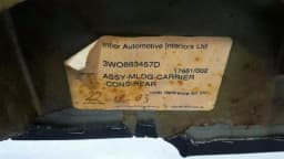 BENTLEY BENTLEY CONTINENTAL GT W12 Rear Console 3W0863657 Center Console — thumbnail 9