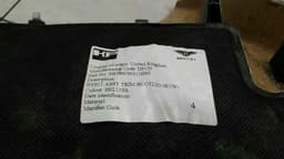BENTLEY BENTLEY CONTINENTAL FLYING SPUR Boat Cover 3W5867601C Tailgate Trim — thumbnail 5