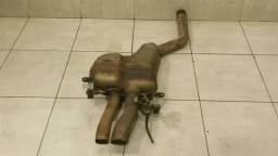 BENTLEY BENTLEY CONTINENTAL FLYING TRACK silencer 3W5253609M exhaust muffler LI — thumbnail 1