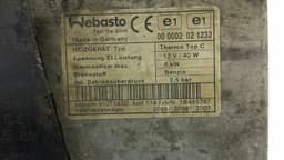 BENTLEY BENTLEY CONTINENTAL FLYING SPUR Auxiliary Heater Webasto 3W0815005E Heater — thumbnail 3