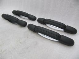 BENTLEY BENTLEY CONTINENTAL FLYING SPUR door inner handle 3W0857643E holder handle leather — thumbnail 3