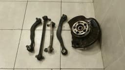 MERCEDES-BENZ Mercedes W216 W221 S65 Left Rear Hub A2213504708 Wheel Bearing Housing Rear Left — thumbnail 7