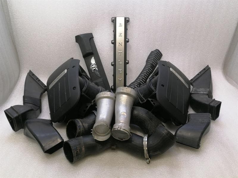 BENTLEY Bentley Continental GT W12 Air Filter Box 3W0129601 Air Filter Box Engine Cove
