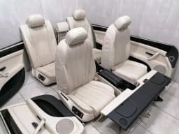 BENTLEY 2015 BENTLEY FLYING TRACK MK2 13-19 Seat Set Beige COOLED Vented SEAT MASSAGE — thumbnail 1