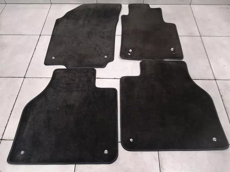 BENTLEY BENTLEY FLYING TRACK MK2 13-19 Floor Mats Set 4W2863691 RIGHT HANDLE RHD