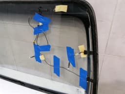 BENTLEY Bentley Flying Track MK2 13-19 Rear Screen 4W0845051M Rear Window — thumbnail 9