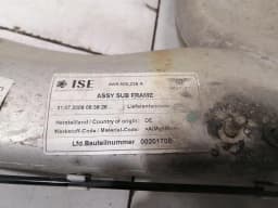 BENTLEY BENTLEY CONTINENTAL FLYING TRACK Subframe Rear 3W5505235A Axle Frame Rear Axle — thumbnail 4