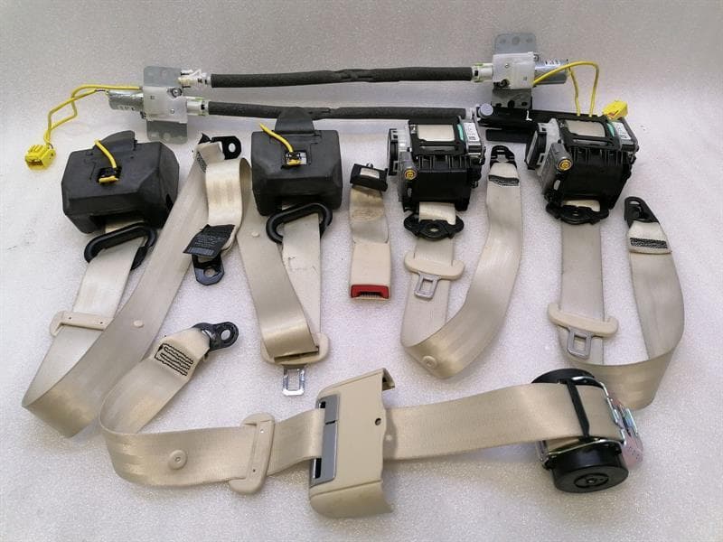 BENTLEY BENTLEY FLYING TRACK MK2 13-19 SEATBELT SET 4W2857706 RIGHT HAND DRIVE RHD