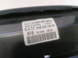 BENTLEY BENTLEY FLYING SPUR Rear Car Climate Control 3W5907049A Climate Control Panel A/C — thumbnail 5