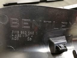 BENTLEY Bentley Continental GT W12 Boat Floor Set 3W8863463 Boot Liner — thumbnail 7