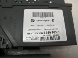 BENTLEY BENTLEY FLYING TRACK Rear Left Door Window Motor 3W5959703C Power Window Motor Li — thumbnail 4