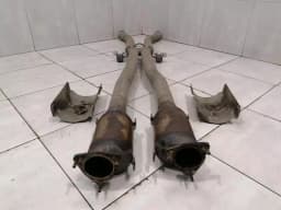BENTLEY BENTLEY FLYING TRACK Catalytic Converter 3W5253702 Catalyst Down Pipe W12 6.0 — thumbnail 1