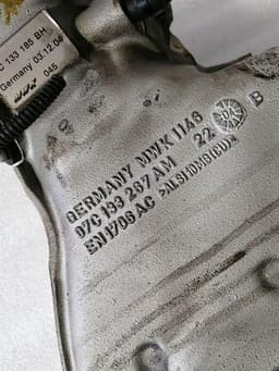 BENTLEY BENTLEY CONTINENTAL GT W12 6.0 Inlet Manifold 07C133185BP Inlet Bridge — thumbnail 6