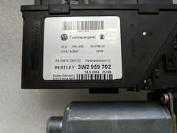 BENTLEY Bentley Continental GT RHD Front Left Door Window Motor 3W2959702 Right Hand Drive — thumbnail 6