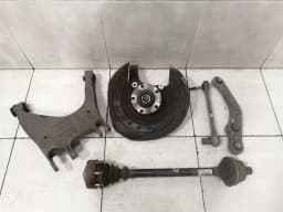 BENTLEY BENTLEY CONTINENTAL GT W12 Right Rear Hub 3D0505436M Wheel Bearing Case Rear Re — thumbnail 1
