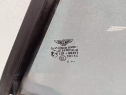 BENTLEY Bentley Continental GT Left Rear Quarter Glass 3W8845297D Door Window 1⁄4 Rear Li — thumbnail 2