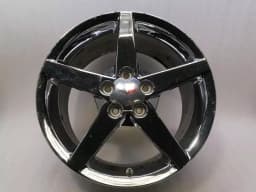 CHEVROLET CHEVROLET CORVETTE C6 Alloy Wheel 9594348 18X8.5JX53 CHROME alloy rim — thumbnail 1