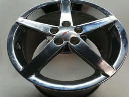 CHEVROLET CHEVROLET CORVETTE C6 Alloy Wheel 9594348 Alloy Rim 9X10J X79 CHROME — thumbnail 4