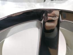 CHEVROLET CHEVROLET CORVETTE C6 Alloy Wheel 9594348 Alloy Rim 9X10J X79 CHROME — thumbnail 6