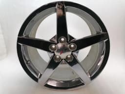 CHEVROLET CHEVROLET CORVETTE C6 Alloy Wheel 9594348 Alloy Rim 9X10J X79 CHROME — thumbnail 7