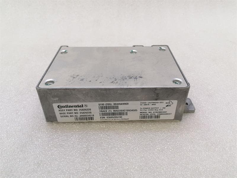 CHEVROLET Chevrolet Corvette C6 Electronic Module 25826220 Control Unit ONSTAR