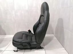 CHEVROLET CHEVROLET C6 SEATS LEATHER SPORT SEATS BLACK SCWARZ ELECTRIC ADJUSTABLE — thumbnail 5