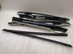 BMW BMW 760Li F02 Veneer Set 9151204 Wood Strip Set Ash s4ca Anthracite — thumbnail 10
