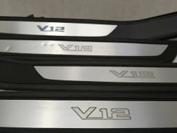 BMW BMW 760Li F02 Door Sill V12 Set Illuminated 7190974 Entry Bar V12 Set — thumbnail 3