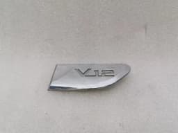 BMW BMW 7 Series F02 F01 7202183 V12 LOGO WING V12 FENDER — thumbnail 1