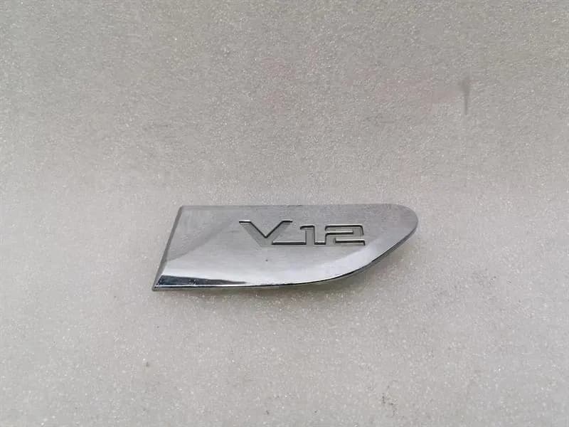 BMW BMW 7 Series F02 F01 7202183 V12 LOGO WING V12 FENDER