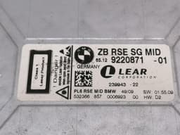 BMW BMW 7 Series F02 F01 DVD ROM For Rear Entertainment TV 9220871 Sat Nav Computer — thumbnail 7