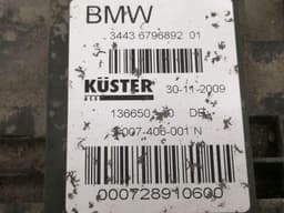 BMW BMW 7 SERIES F02 F01 PARK BRAKE ENGINE 6796892 ACTUATOR PARKING BRAKE — thumbnail 10