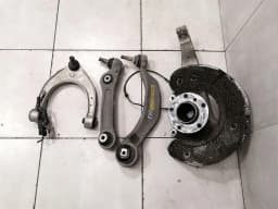 BMW BMW 7 series F02 right front hub set 31216775768 wheel bearing housing front right — thumbnail 9