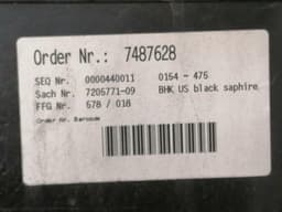 BMW BMW 7 Series F02 F01 Boat Lid Cover USA Version 7186533 Trunk Lid USA — thumbnail 9