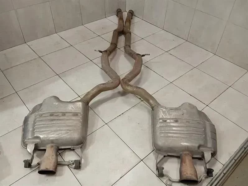 MERCEDES-BENZ Mercedes S-Class W222 Exhaust Silencer A2224907220 M279 AMG V12 Exhaust