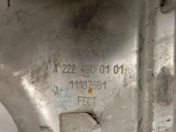 MERCEDES-BENZ Mercedes S-Class W222 Exhaust Silencer A2224907220 M279 AMG V12 Exhaust — thumbnail 9