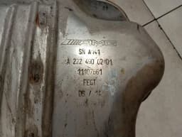 MERCEDES-BENZ Mercedes S-Class W222 Exhaust Silencer A2224907220 M279 AMG V12 Exhaust — thumbnail 10