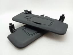 MERCEDES-BENZ MERCEDES S-CLASS W222 SUN VISOR A2228101910 TRIM SET BLACK LEATHER — thumbnail 5