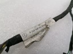 MERCEDES-BENZ MERCEDES S-CLASS W222 WIRING LOOM A2225409334 REAR BUMPER WIRING HARNESS PDC — thumbnail 2