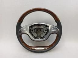 MERCEDES-BENZ Mercedes S-Class W222 Steering Wheel A0024601403 Steering Wheel Wood Wood Heated — thumbnail 1
