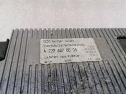 MERCEDES-BENZ Mercedes W222 Power Converter Module A2228270005 Windscreen Heater — thumbnail 2