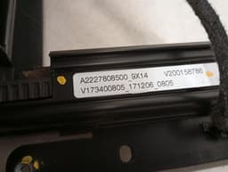MERCEDES-BENZ MERCEDES S-CLASS W222 HIT ROLLER BLIND A2227801101 REAR ROLLER BLIND BLACK — thumbnail 8
