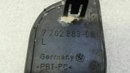 BMW BMW 7 series F01 washer jet cover 7202883 front bumper cover — thumbnail 6