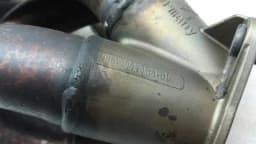 PORSCHE Porsche Panamera 970 exhaust manifold left 94811112921 exhaust manifest 4.8 V8 — thumbnail 4