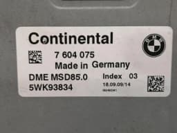 BMW BMW 7 Series F01 F10 550i Engine Control Unit 7604075 ECU Engine Control Unit 750i CAS — thumbnail 10