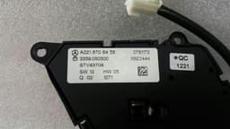 MERCEDES-BENZ Mercedes S-Class W221 Left Seat Switch A2218708458 Seat Switch Left — thumbnail 4