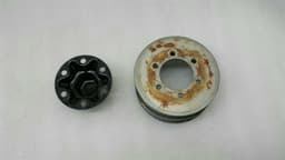 BMW BMW E60 Crankshaft Pulley 7834099 Crankshaft Pulley S85 V10 M5 M6 — thumbnail 5