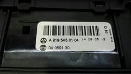 MERCEDES-BENZ Mercedes CLS W219 Headlight Switch A2195450104 Light Switch IWC — thumbnail 10