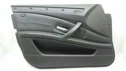 BMW BMW 5 Series E60 LCI Door Card Front Left Leather 5118043501 RHD Right Handlebar — thumbnail 1